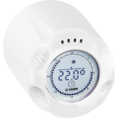 Testina termostatica elettronica cronotermostato caleffi wical 210500 (1/3)