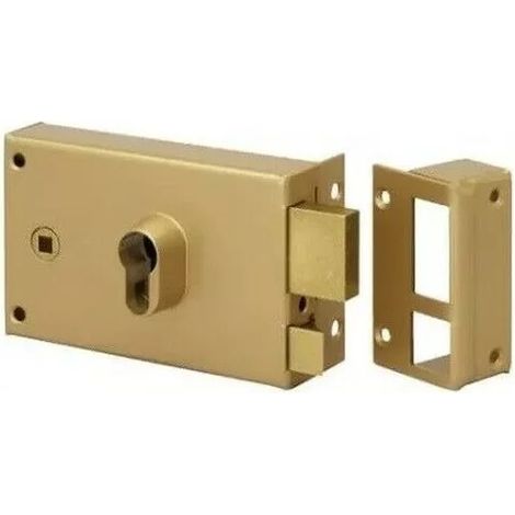 Métalux FE9762117L Caja de seguridad con barril serie 9762DLAP oro