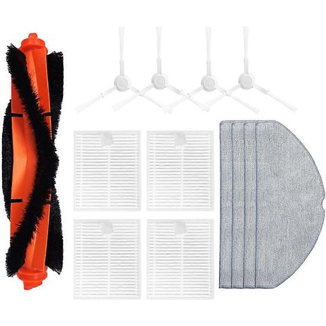 Accessoires de rechange pour brosse principale et tapis de nettoyage avec filtre HEPA compatibles avec S20/D106 (1/5)