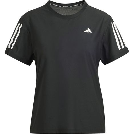adidas Damen-T-Shirt OWN THE RUN schwarz IN2961 Größe XS (1/5)