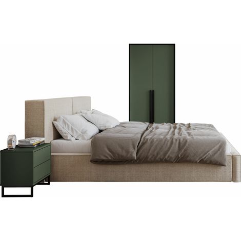 Conjunto de dormitorio Calcalo 111, Verde