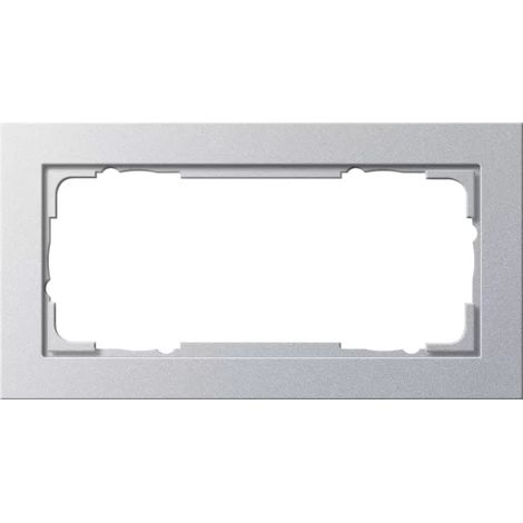 Gira Abdeckrahmen 2f alu E2 100225 (1/2)