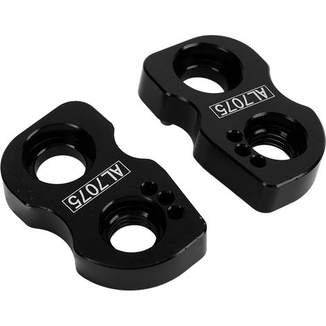 Paar V-Brake-Verlängerungssattelstützen für Falträder, kompatibel mit 14 Zoll/16 Zoll und 16 Zoll/18 Zoll Rädern, Raddurchmesser 406/451, schwarz. (1/5)