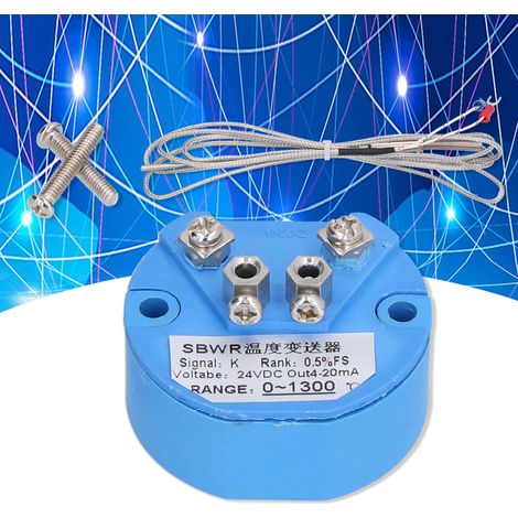 SBWR-Temperaturmessumformermodul Typ K + Thermoelement (1/5)