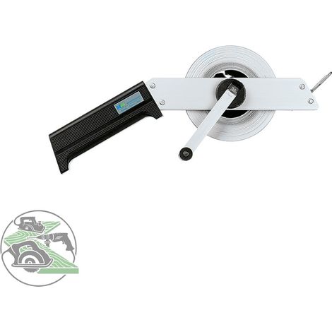HM Müllner Gabelbandmass Rahmenbandmaß GM30B Länge 30 m, Stahlstandbreite 13 mm (1/2)