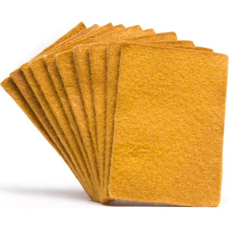 Filz braun zum Polieren 40x60x2mm (1/2)