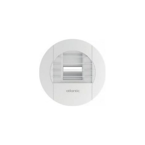 Atlantic – Bouche VMC hygro 542465 – Débit 10 à 45 m3/h – Diamètre 125mm – Installation dans salle de bain – Modulation selon humidité