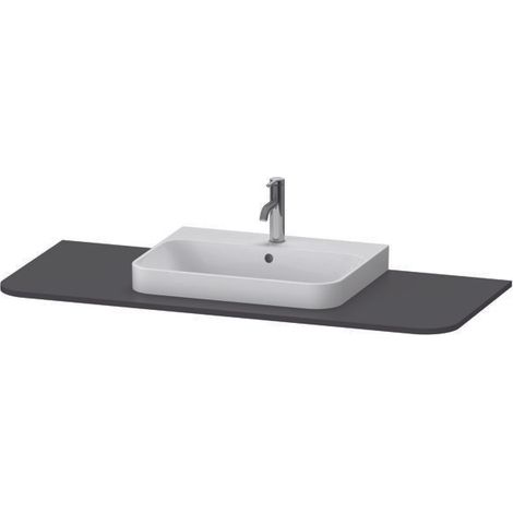 Consola Duravit Happy D.2 Plus HP031K, 1300x550 mm, 1 hueco en el (1/5)