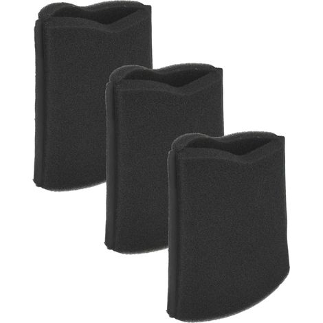 vhbw 3x Filtro de aspiradora compatible con Bosch BBH21622, BBH21631, BBH21632, BBH21633, BBH21634CN, BBH21621 aspiradora a batería - Filtro de espuma