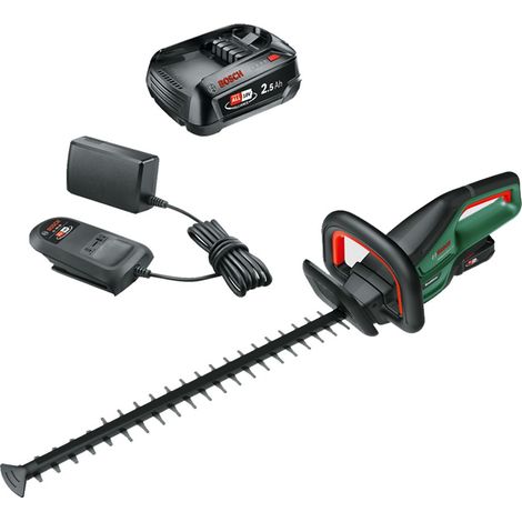 Bosch 0600849J00 18v Hedgecutter UniversalHedgeCut 18V-55 + 2.5AH Battery kit