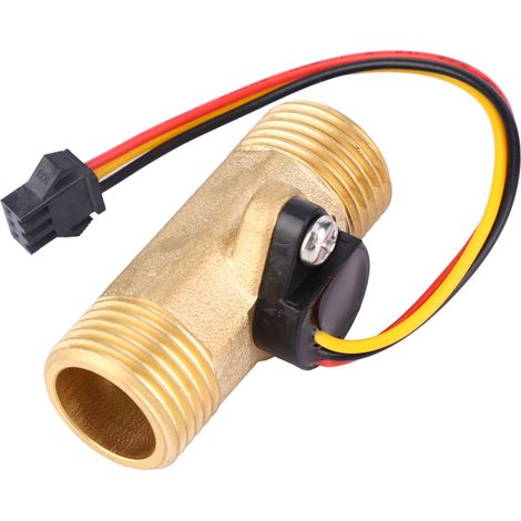 G1/2-Zoll-Durchflussmesser mit Hall-Effekt, Außengewinde, 1–30 l/min, Durchflusssensor (1/5)