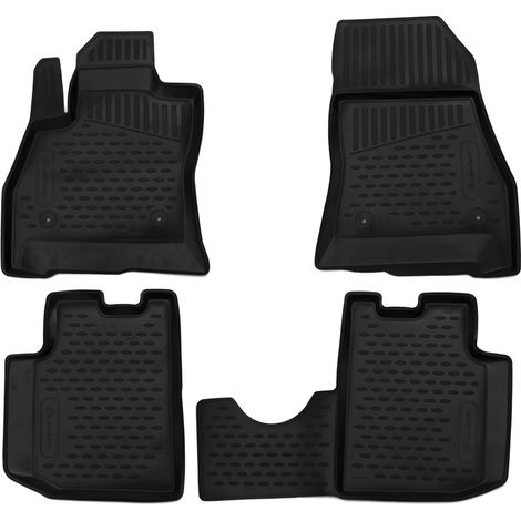 KIT TAPPETINI COMPATIBILE CON FIAT 500L, 2013-, hatchback, (Europe), 4 3
pcs.
KIT TAPPETINI COMPATIBILE CON FIAT 500L, 2013-, hatchback, (Europe), 4 pcs.  TAPPETINO IN GOMMA TPE  BORDO ALTO 3D ANTISCI (1/5)