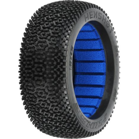 Pro-Line Racing 1/8 Hex Shot S4 Front/Rear Off-Road Buggy Tires (2)