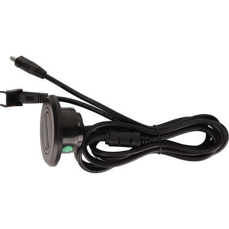 Télécommande filaire pour fauteuil électrique, boutons ronds larges professionnels, câble 4 conducteurs, 12‑32V