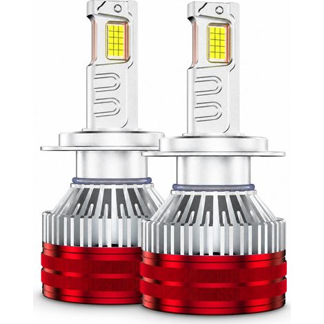 Ampoule LED H7 pour Phare de Voiture, 220 W, Argentée, REDSEA (1/5)