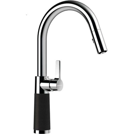 Schock Küchenarmatur SC-520 Chrom/Cristalite ausziehbarer Auslauf Onyx GON (1/2)