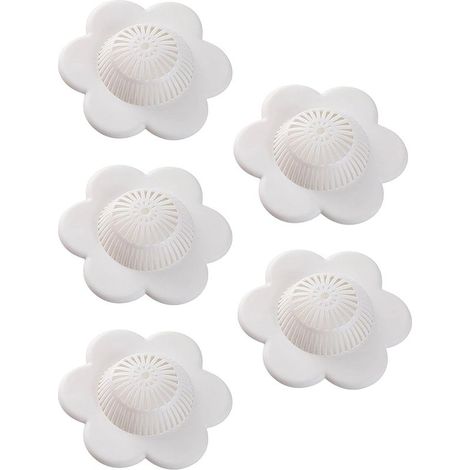 Capuchons de vidange de douche, Bouchons de vidange pour baignoire, Mignon collecteur de vidange de cheveux avec bouchon de vidange à ventouse (1/5)