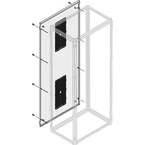 Habillage de fond Ventille IP30 H 2000mm L 300mm (x1) 1STQ007641A0000 ABB PPEA2030