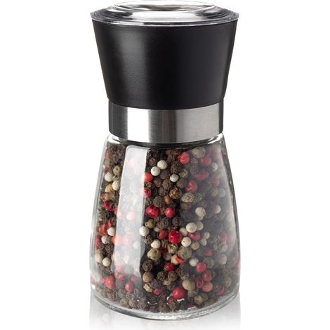 Macina pepe e sale in vetro 13 cm (1/5)