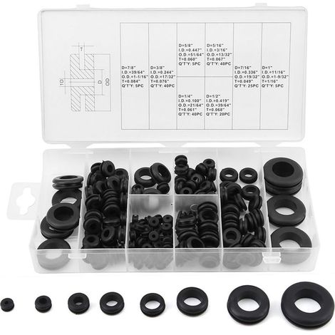 Passe-cable rubber durable and practical, resistant to oil minerale, for hoses hydraulic (1/5)