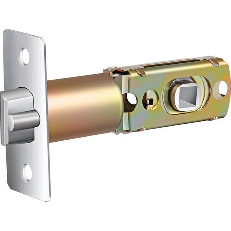 Loquet de porte réglable, quincaillerie de loquet de porte, pièce de rechange universelle pour serrure de porte, pêne dormant pour poignées de porte intérieures d'entrée (1/3)