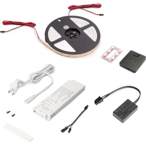 EMUCA Kit ruban LED Neonlynx H 5 m - blanc naturel 4000 K avec capteur RF Smart (1/5)