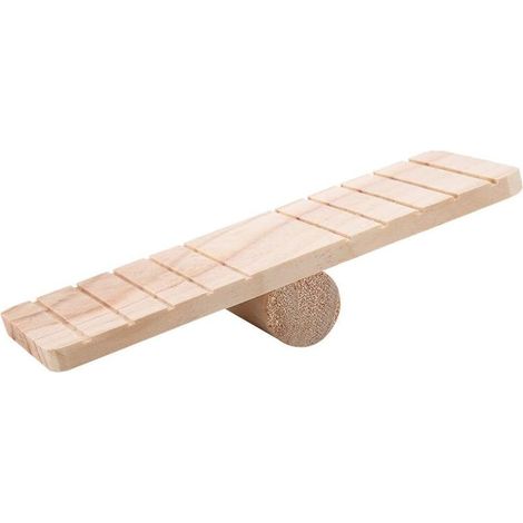 Wooden Seesaw Hamster Toys Small Animal Play House Cage Chew Toy Pet Accessories for Hamsters Rat Gerbil Chinchilla Guinea Pig Squirrel (1/5)