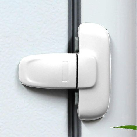 Verrou de réfrigérateur sans perçage, loquet de porte de congélateur - Bon (1/4)