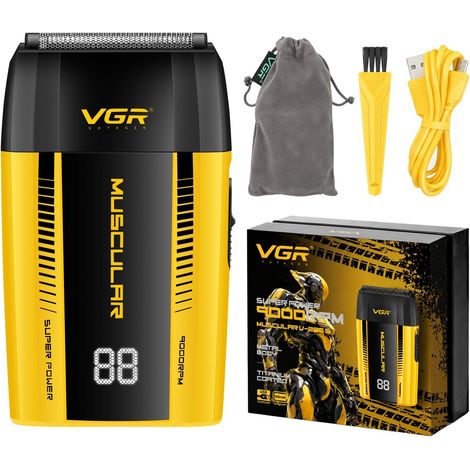 285S Shaver Homme Sans Fil, Rasoirs à Grille Homme Avec Moteur 9000 RPM (1/5)