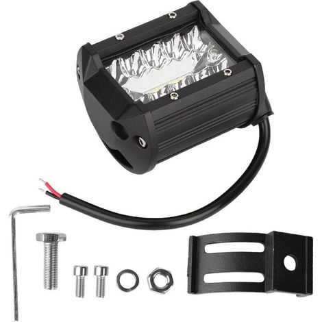 Barre Lumineuse Travail 60W 20LED Triple Rangée Phare Anti Brouillard Voiture Camion Bateau Tout Terrain