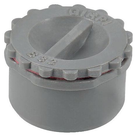 Sachet de 10 bouchons de visite PVC diamètre 32 - GIRPI