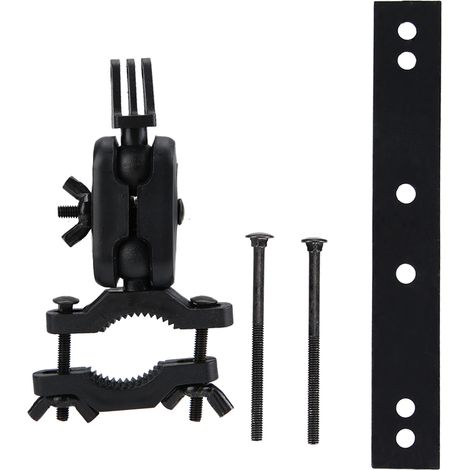 Support caméra rétroviseur voiture 360° rotatif, kit fixation pour dashcam embarquée (1/5)