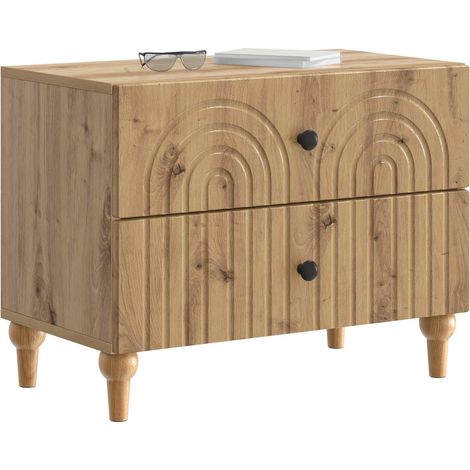 Maison Exclusive - Nachttisch Artisan-Eiche 62 x 34,5 x 48 cm Hol
