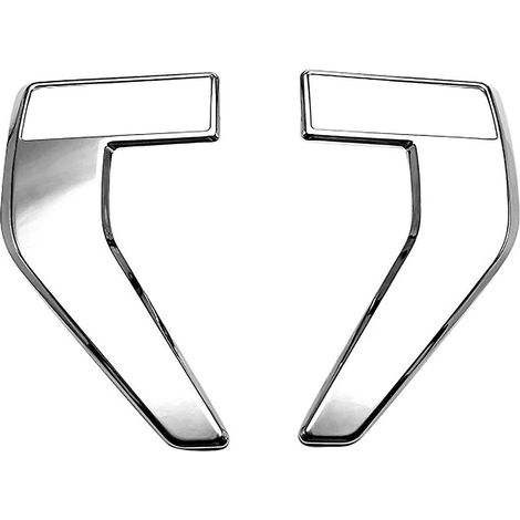 Pour 2020-2021 : Grille d'aération latérale chromée - Accessoires extérieurs automobiles (1/5)