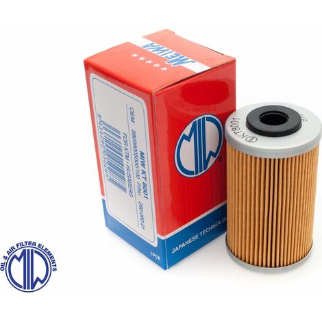 Filtro de aceite MIW (MEIWA) para KTM SX/EXC/LC4 Duke 125/200/390/620/640/690 (HF155) (50)