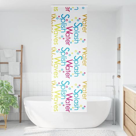 Store enrouleur de douche,Store à rouleau avec cassette largeur du tissu 66 cm CFW6948255 (1/5)