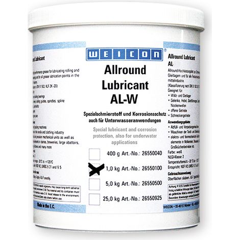 Hochleistungsfett beige AL-W 1 kg (1/3)