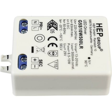 Deko Light 862238 Driver per LED Corrente costante 10 W 13 - 20 V/DC 1 pz. (1/2)