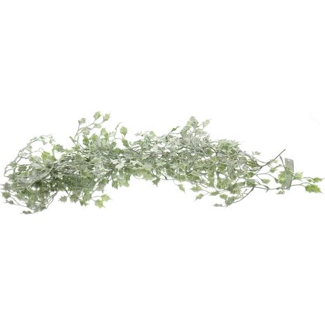 DPI Weihnachtsdeko Mini-Ilex Girlande Grün beschneit 180 cm - Kunstpflanzen (1/2)