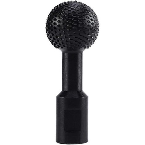 Outil de gravure sphérique pour rainures dans le bois de 14 mm, fraise rotative sphérique, lime rotative sphérique en acier noir (1/5)