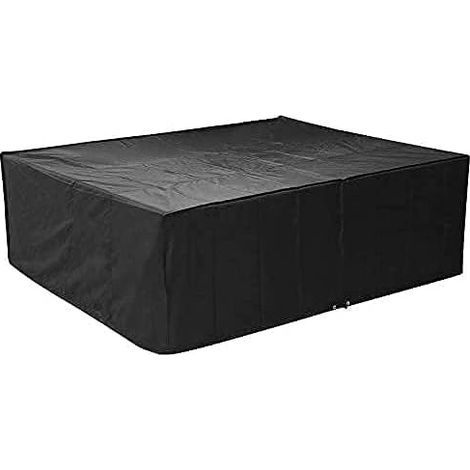 Housse pour mobilier de jardin rectangulaire, en tissu Oxford imperméable, résistant aux UV et aux intempéries (250 x 200 x 80 cm). (1/5)