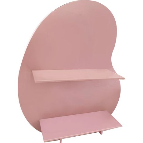 Étagère de rangement cosmétique, organisateur de maquillage pour salle de bain, chambre, dressing, bureau, rose, taille S