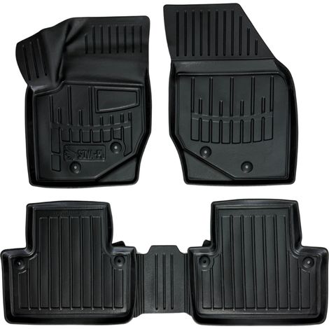 Tapis de voiture Volvo XC90 I 2002-2014 1ère et 2ème rangée (1/5)