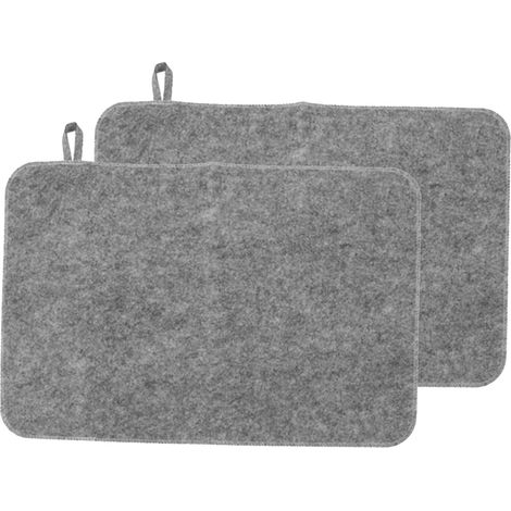 Tapis de sauna, feutre, pour banc sauna et confort assise (1/5)