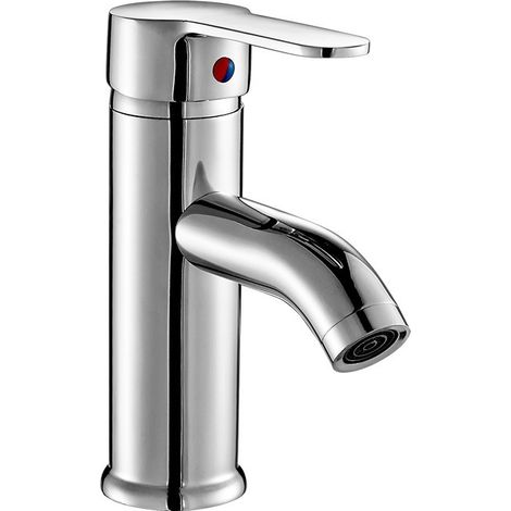 Bathroom faucet, white basin faucet, high-quality faucet, bathroom faucet, wear-resistant (1/5)