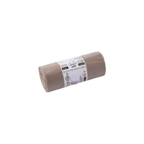 SACCHI PER RIFIUTI EDILI - IN BLISTER 40x70 cm - Rot. 15 strappi - 20 rotolo