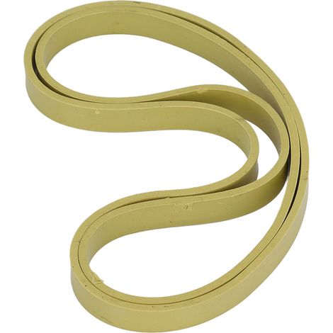 2 bandages caoutchouc pour scie à ruban 8 pouces, 12,55 mm largeur, 3,17 mm épaisseur, antidérapant et silencieux (1/5)