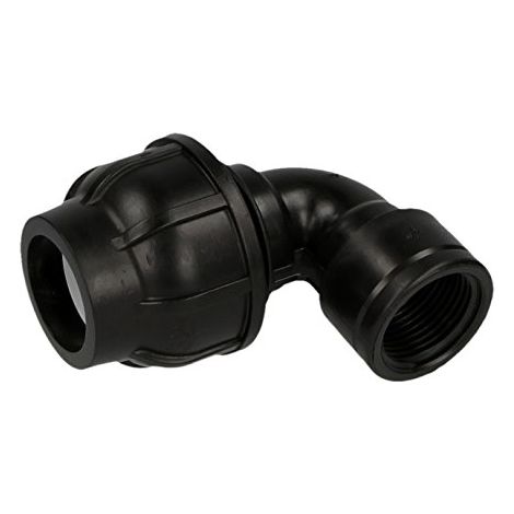 Raccord Gebo elbow fitting 90 grados PP 20 mm