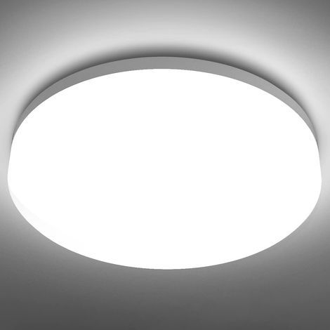 runde LED-Deckenleuchte IP54 15W 1500lm Kaltweiß 5000K für Bad und Küche (1/5)