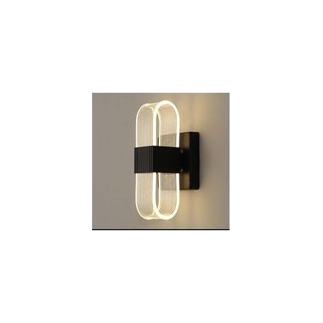 NALOOKAMIC Lampe Murale à LED en Acrylique Moderne, des Lampes murales intérieures à LED, des lumières Nocturnes au Chevet, 3 Couleurs d'éclairage de Mur ajusté, pour Le Couloir du Salon de la Chambre (1/5)